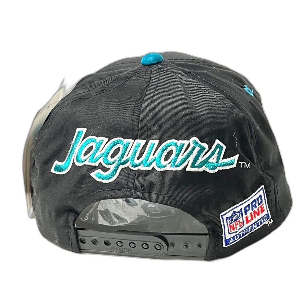 Jacksonville Jaguars Vintage 90s Sports Specialties Banned Logo Snapback Hat NWT